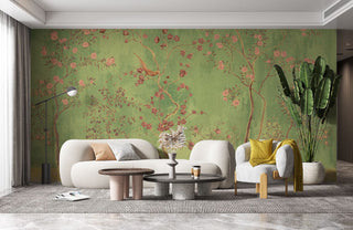Resting Bird Wallpaper Mural