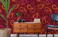 Passionate Paisley Elegance Mural Wallpaper