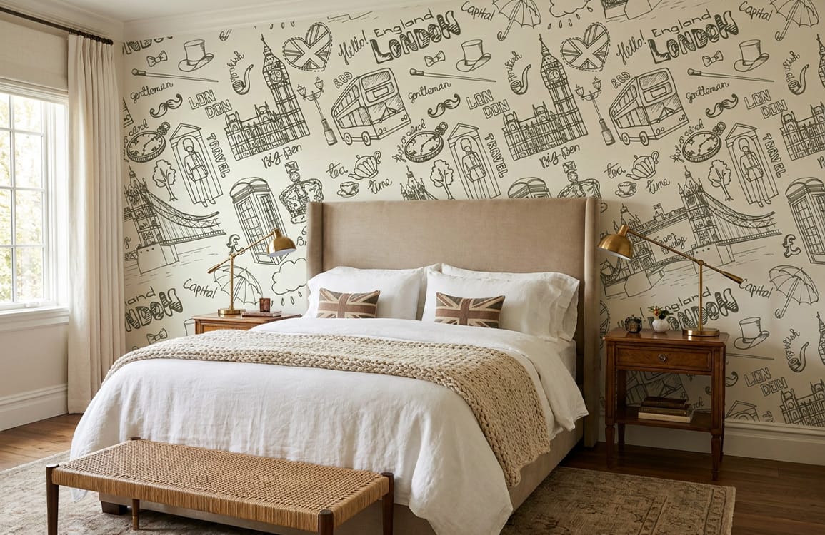 London Travel Wallpaper Mural