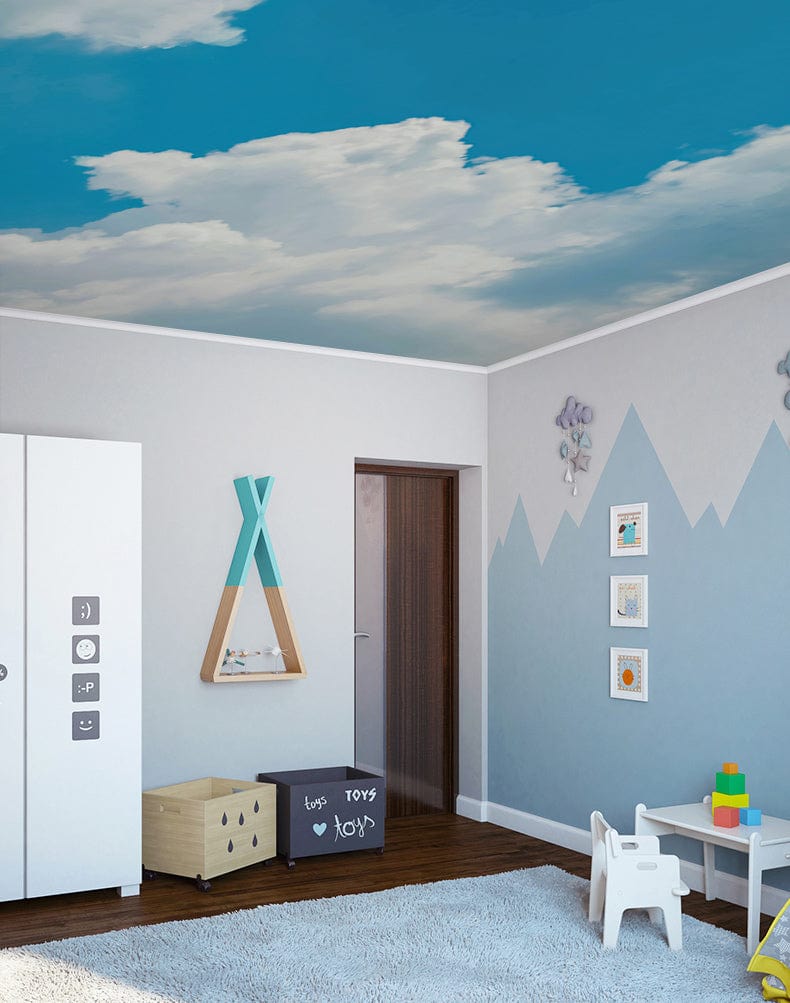 Whimsical Sky Dream Mural Wallpaper
