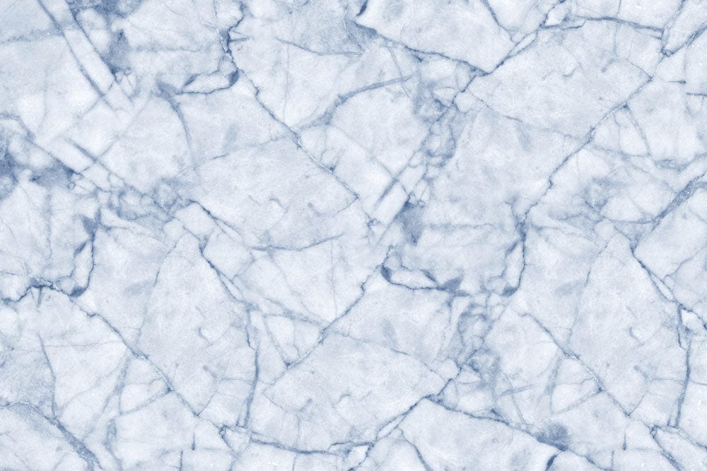 Elegant Blue Marble Effect Wallpaper for Modern Interior Styling