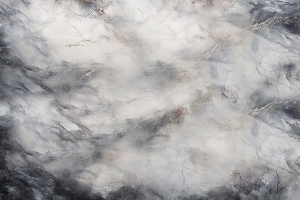 Luxury Grey Marble Effect Mural Wallpaper - Elegant Modern Decor Statement