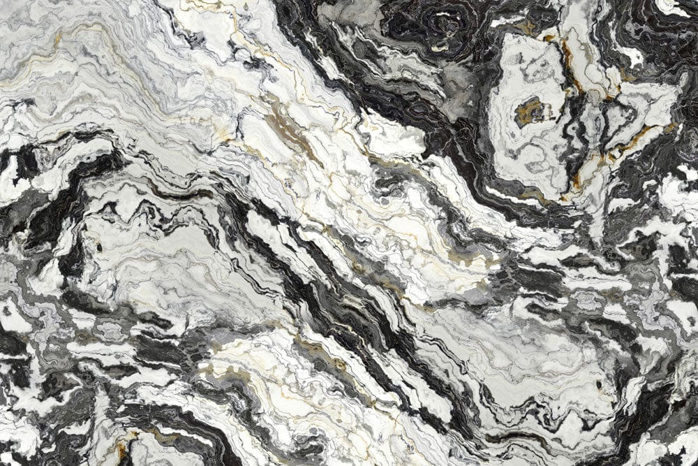 Modern Monochrome Marbled Elegance Wallpaper in Grey and White Tones