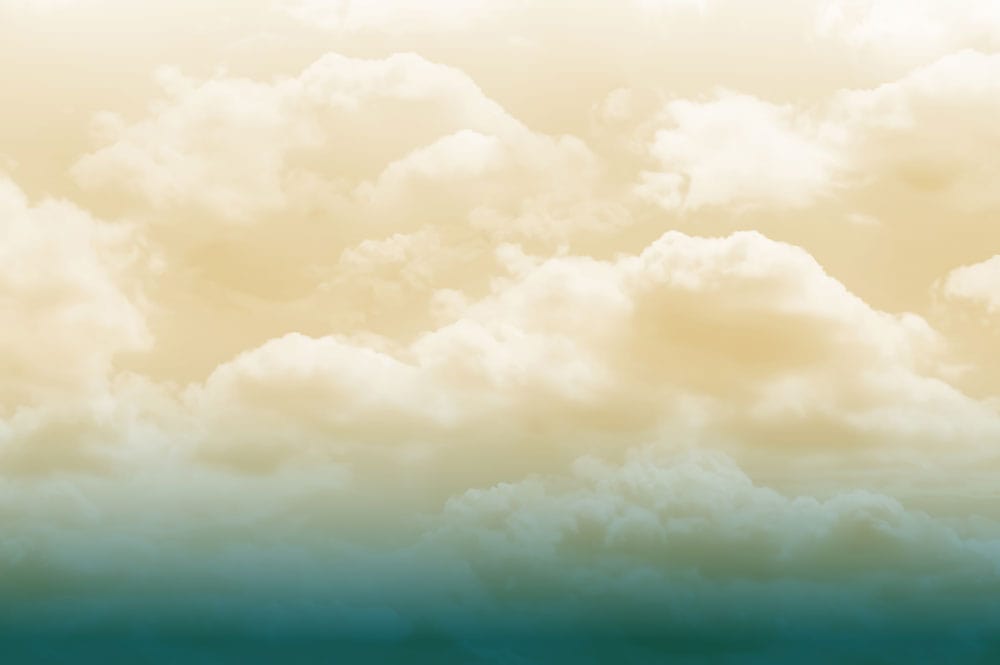 Dreamy Gold Horizon Mural Wallpaper