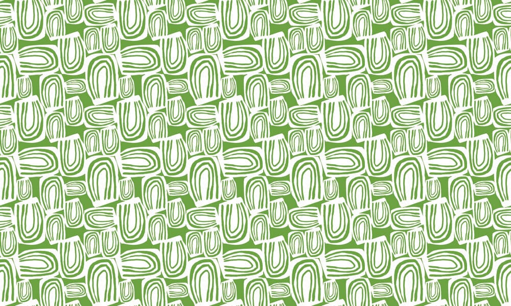 Contemporary Green Abstract Geometric Pattern Wallpaper for Stylish Home Interiors