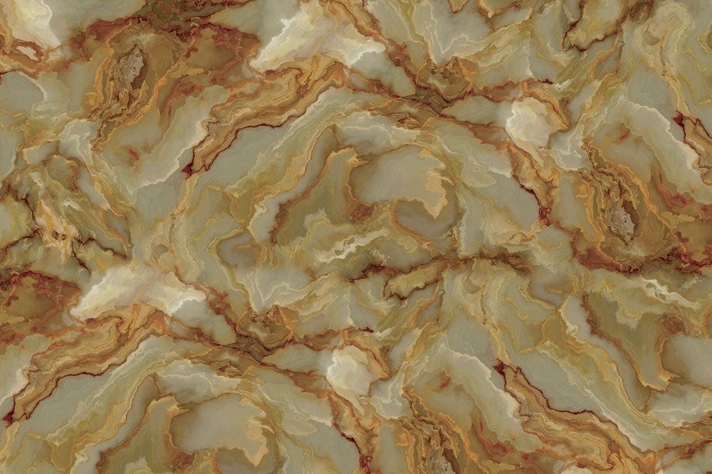 Golden Marble Effect Luxury Wallpaper for Elegant Interior Design Aesthetic