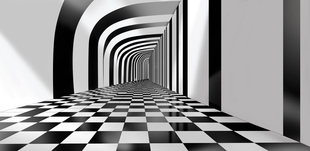 Endless Vision Mural Wallpaper