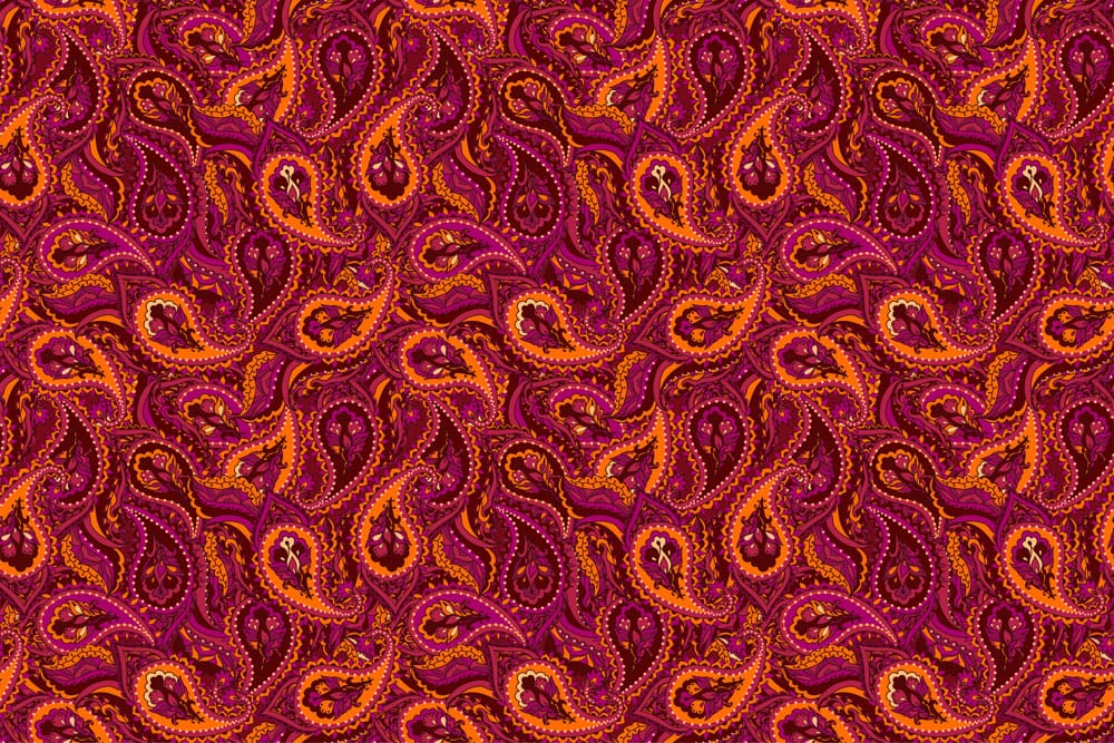 Passionate Paisley Elegance Mural Wallpaper