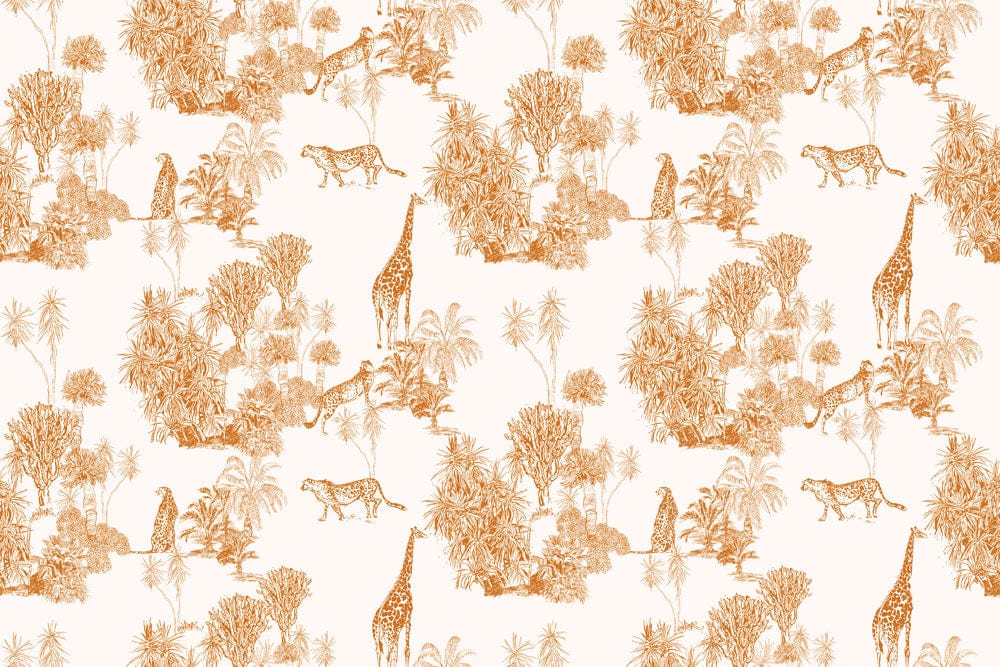 Safari Serenade Wilderness Adventure Mural Wallpaper