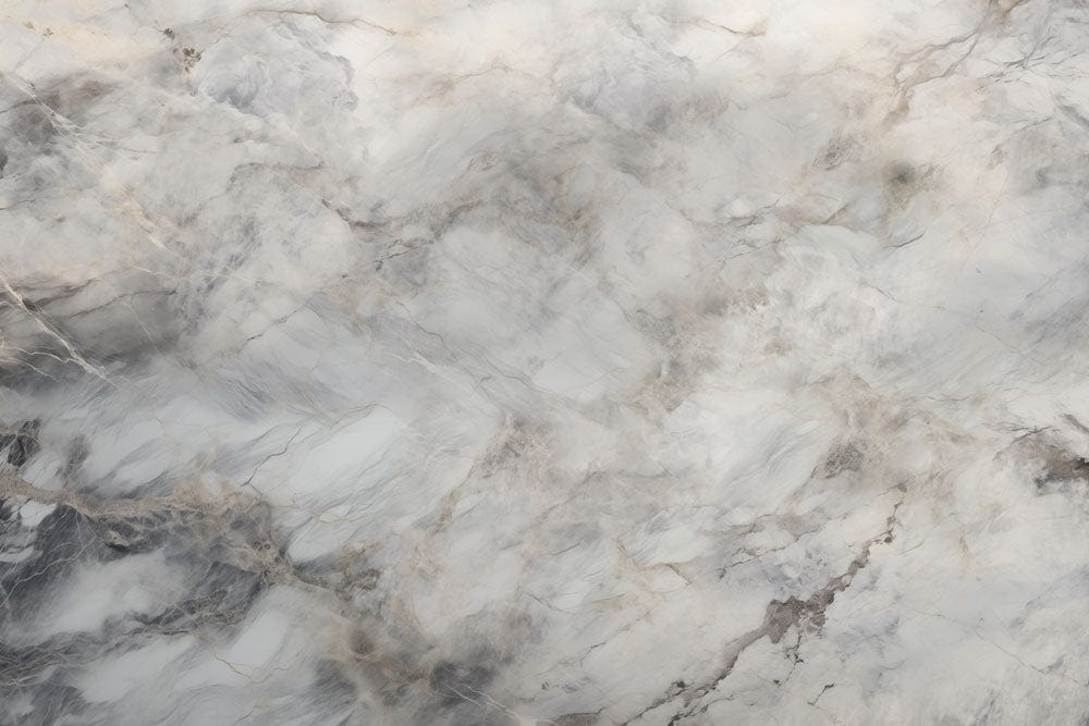 Elegant Marble Effect Grey Textured Mural Wallpaper for Modern Interiors Decor
