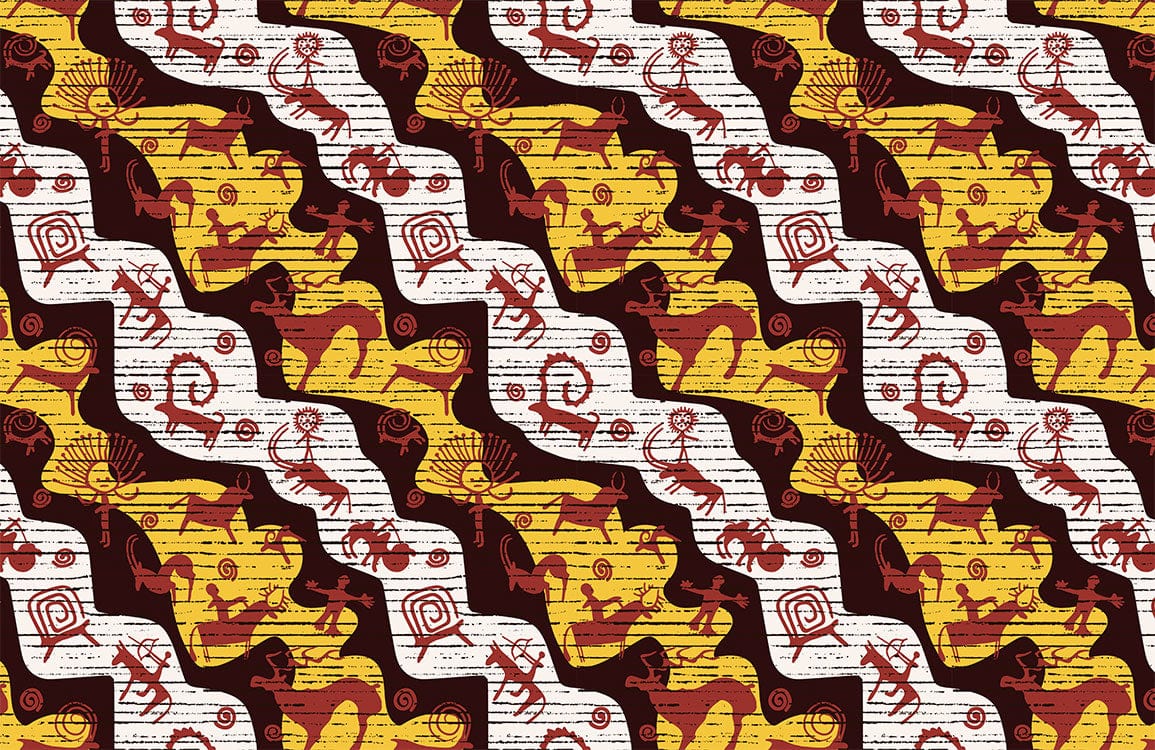 Timeless Tribal Tales Mural Wallpaper