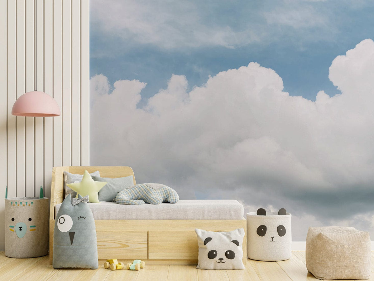 Majestic Cloud Peaks Mural Wallpaper