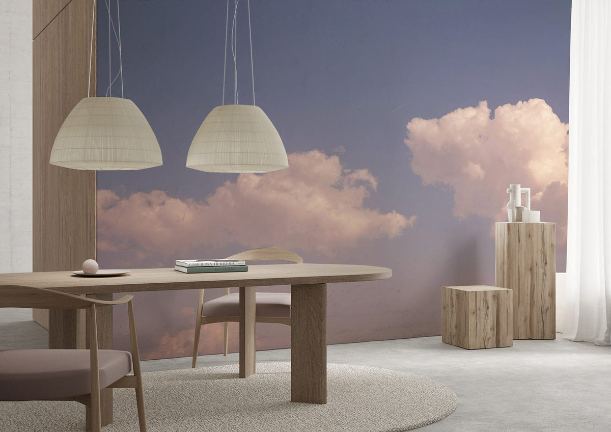 Pastel Cloud Dance Mural Wallpaper