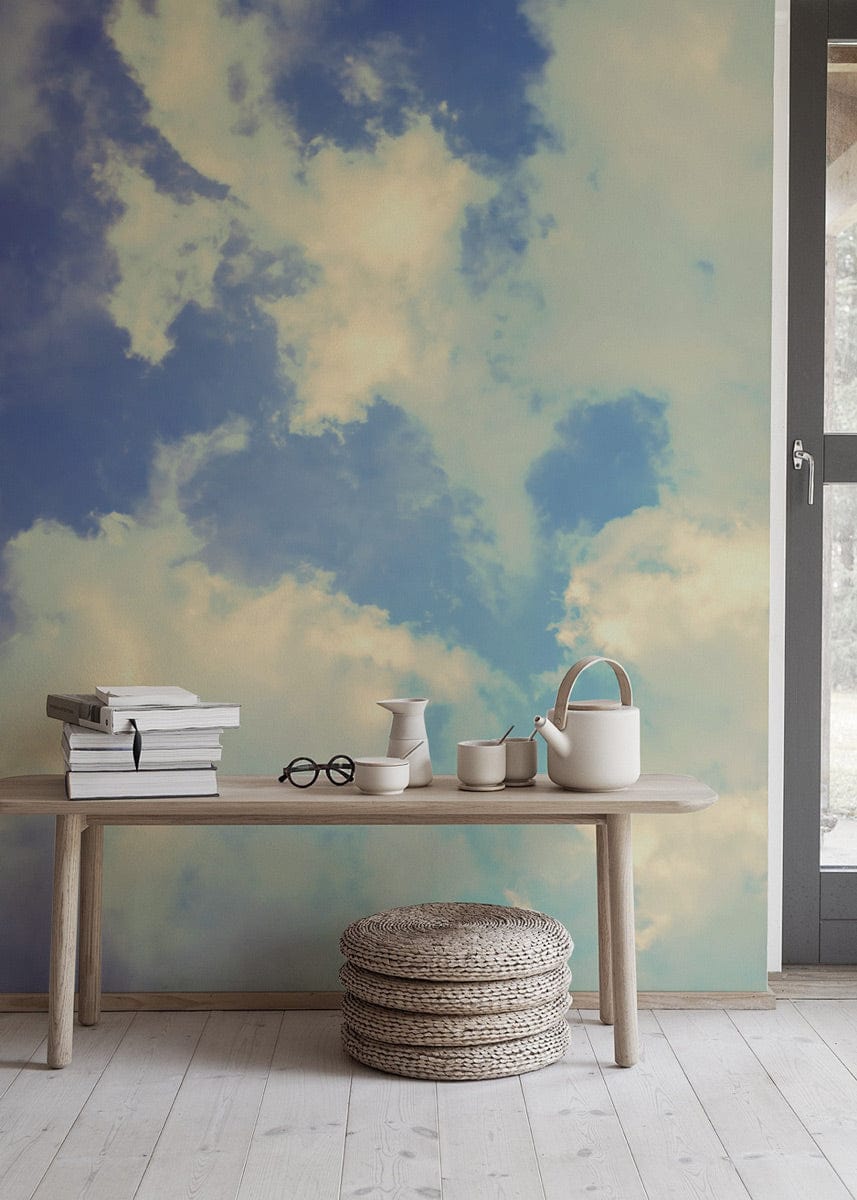 Morning Sky Haze Mural Wallpaper