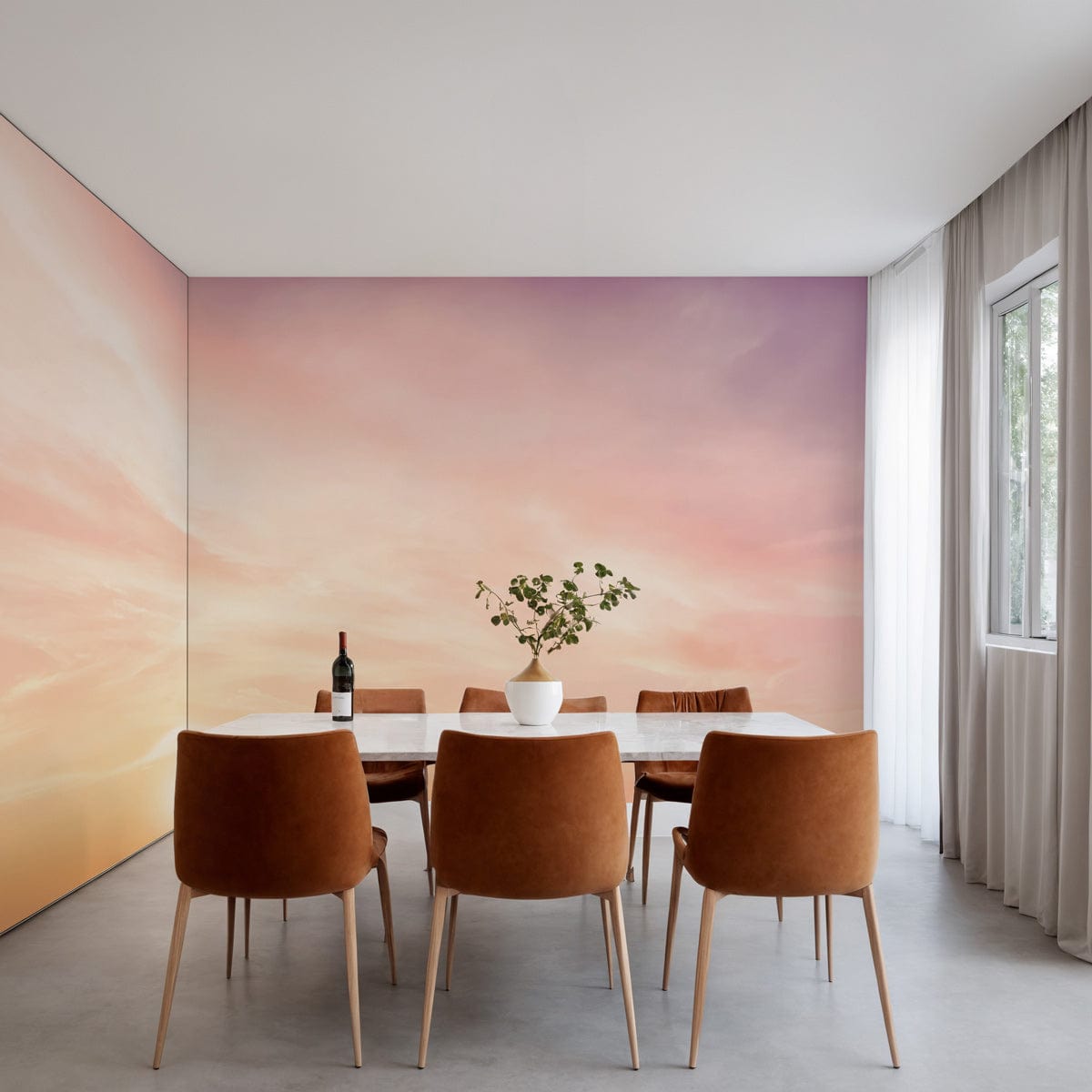 Soft Sunset Horizon Mural Wallpaper| Ever Wallpaper UK