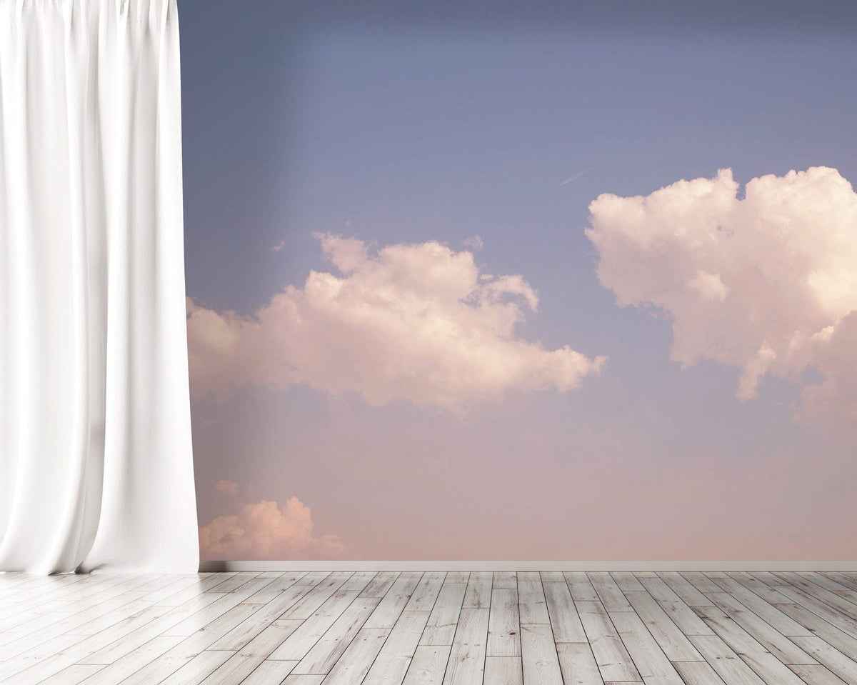 Pastel Cloud Dance Mural Wallpaper