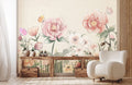 Scandinavian Bouquet Wallpaper Mural
