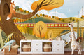 Autumn Train Wallpaper Mural