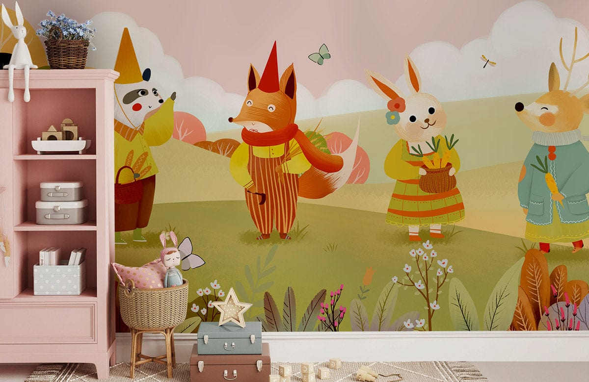 Animal Farm II Wallpaper Mural