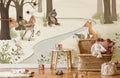 Animal Meeting Wallpaper Mural