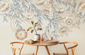 Pastel Flowers Wallpaper Mural