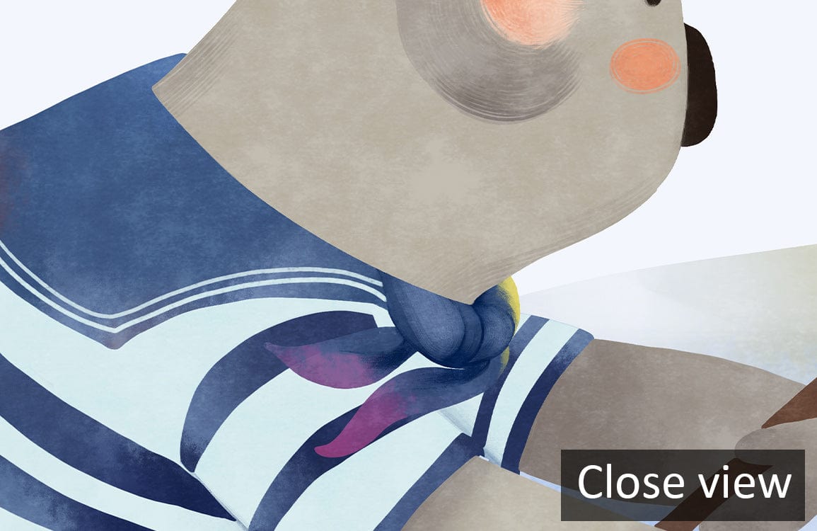 Chasing Moonlight Wallpaper Mural