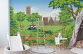 Park Picnic Wallpaper Mural