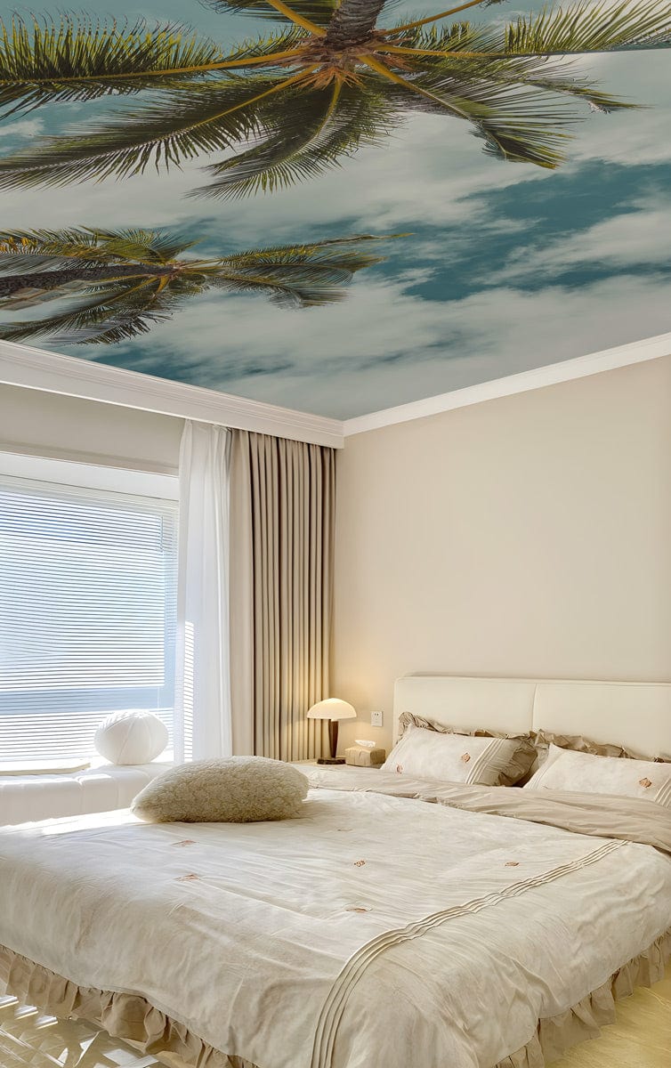 Tropical Sky Serenity Mural Wallpaper