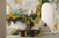 Abstract Watercolour Wallpaper Mural