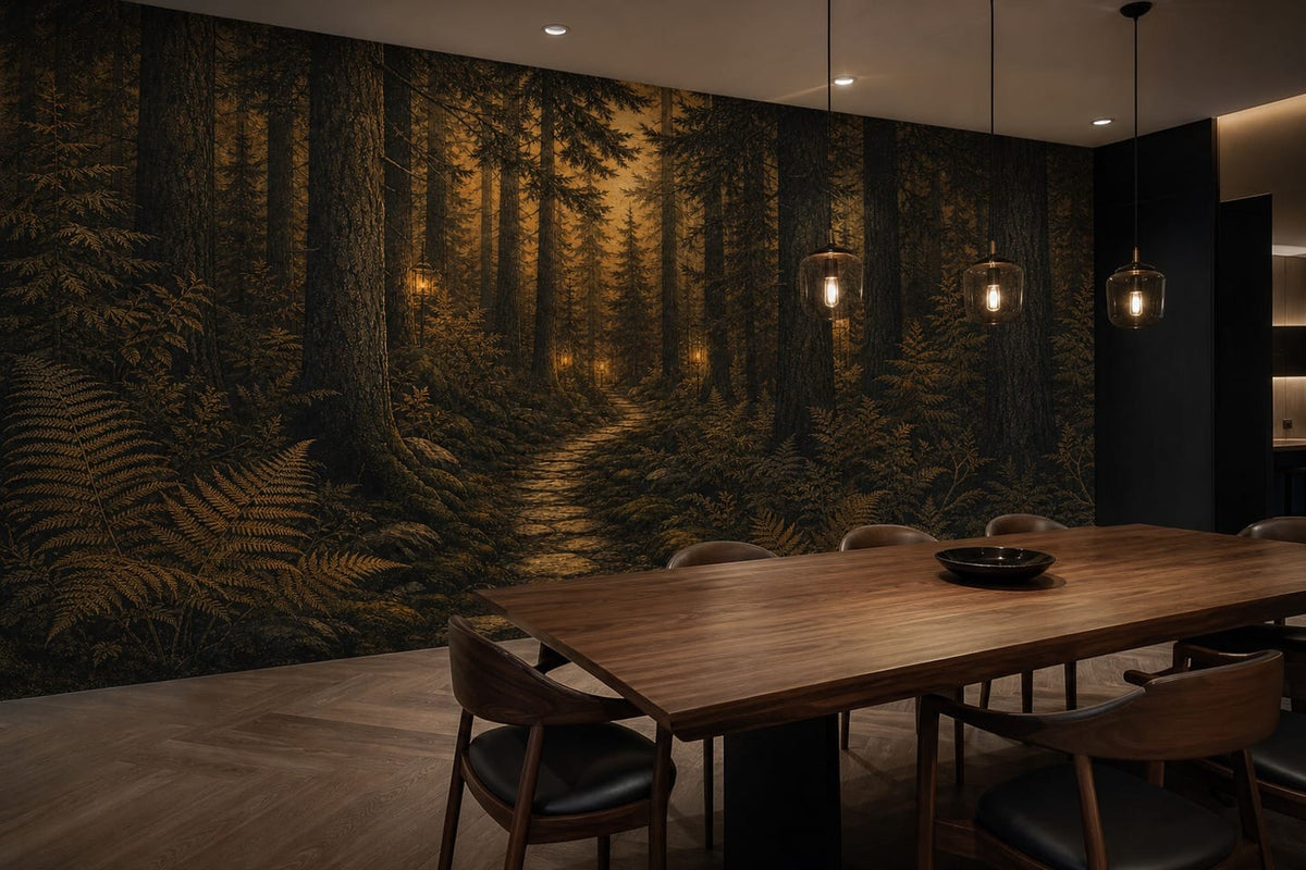 Amber Design Wallpaper Mural product view
