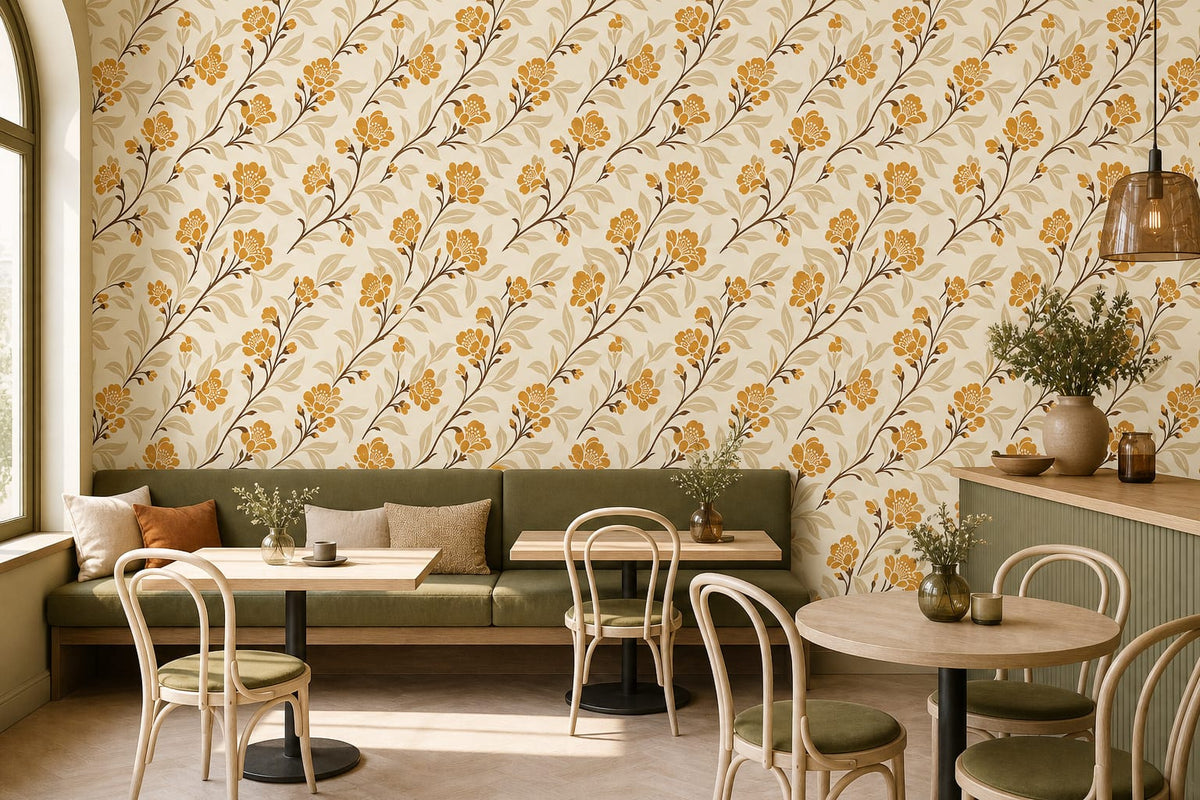 Amber Design Wallpaper Mural product view