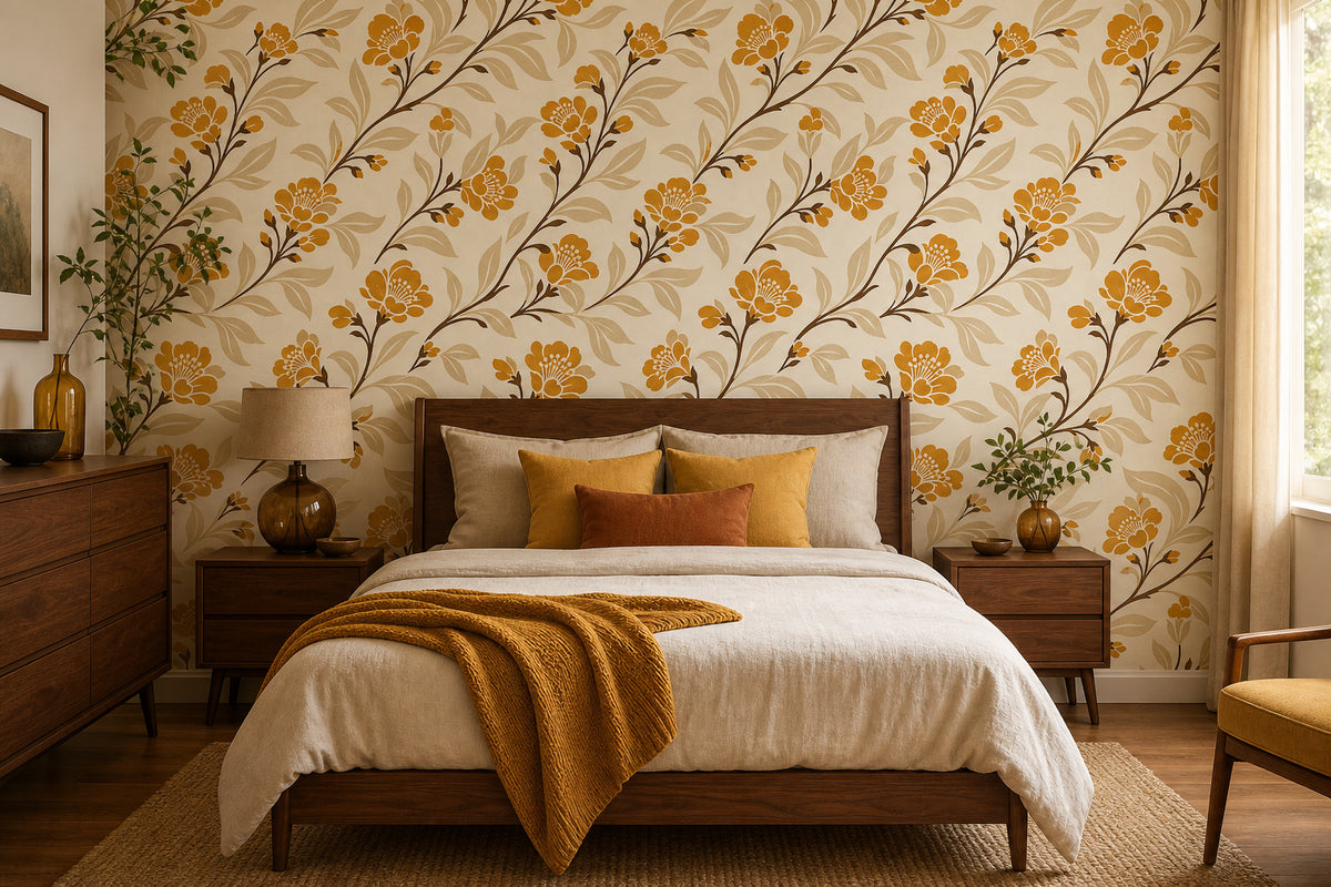 Amber Design Wallpaper Mural product view