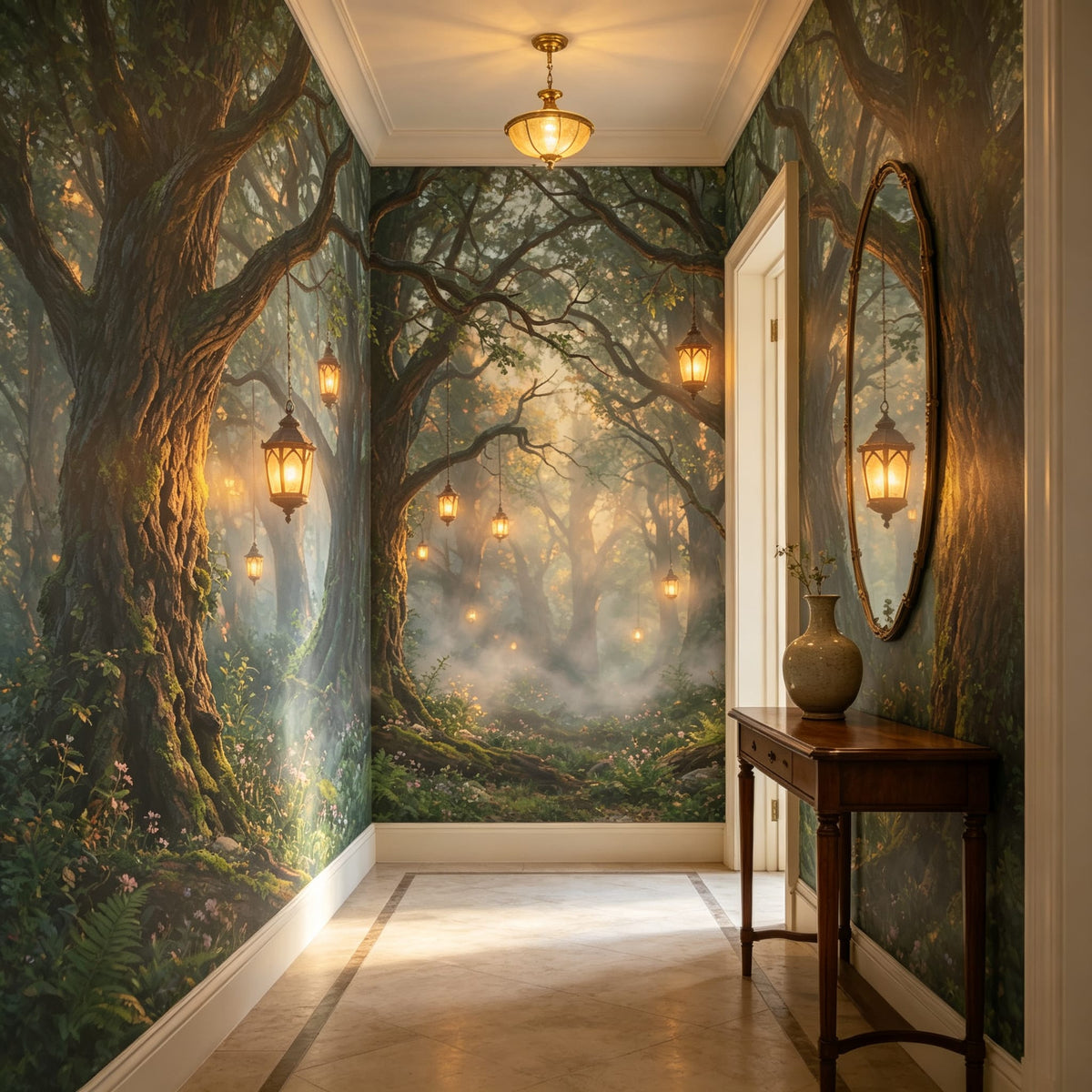 Amber Design Wallpaper Mural product view