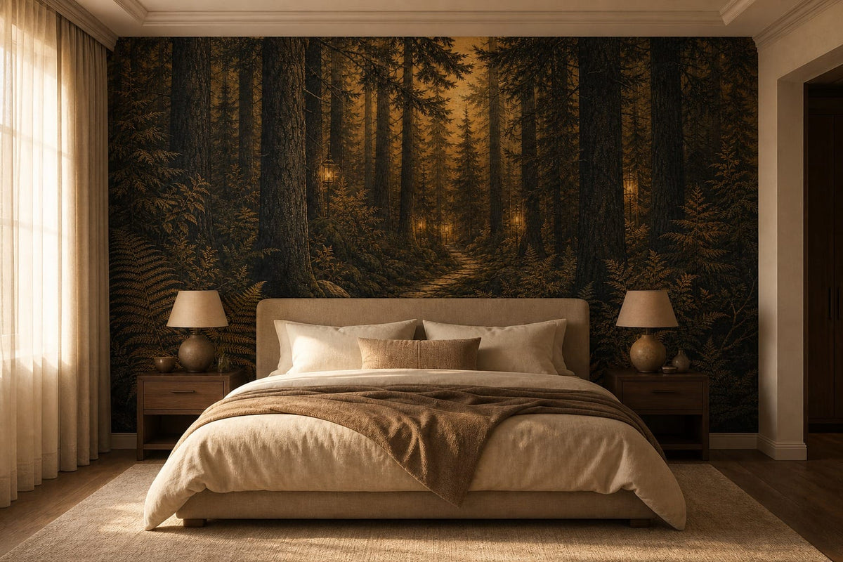 Amber Design Wallpaper Mural product view