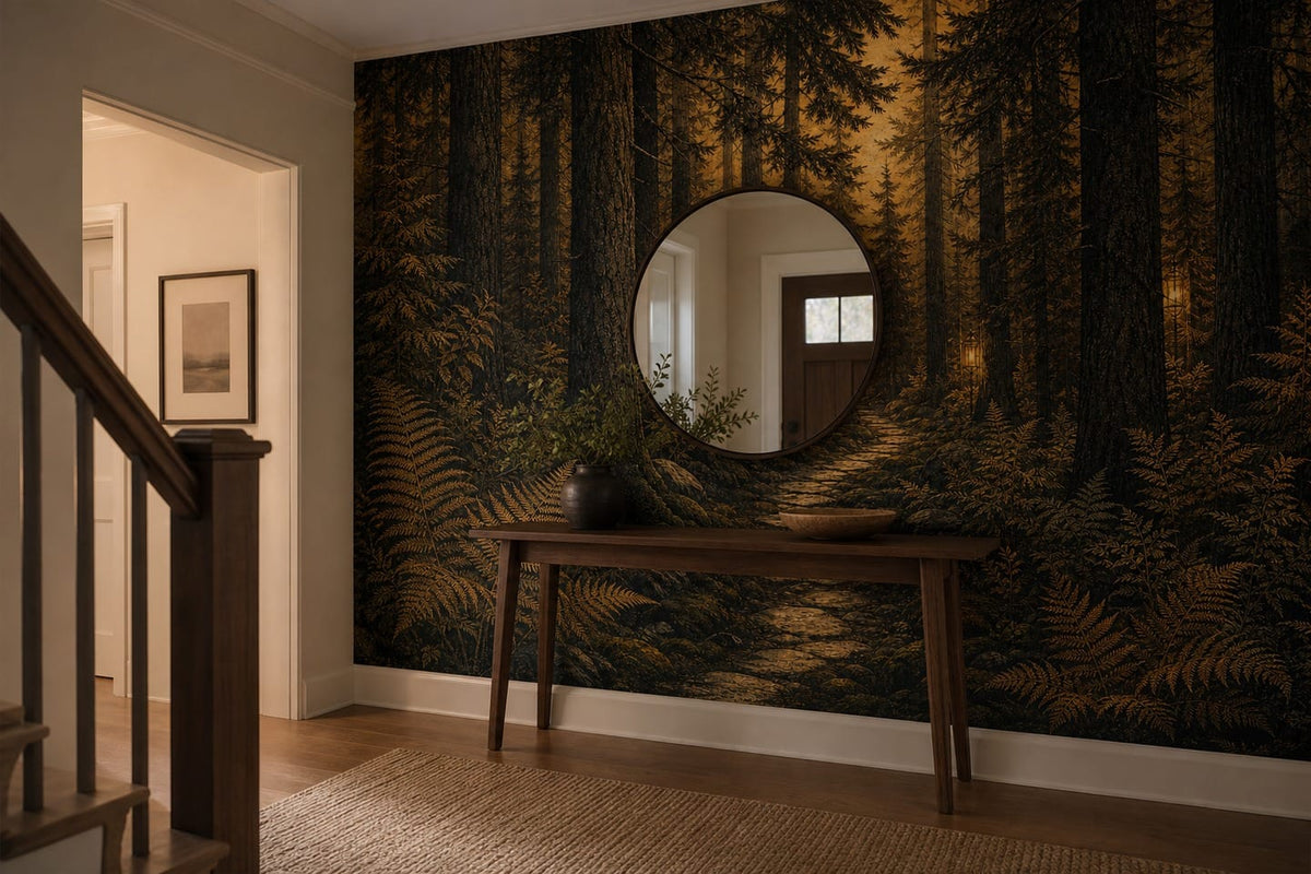 Amber Design Wallpaper Mural product view