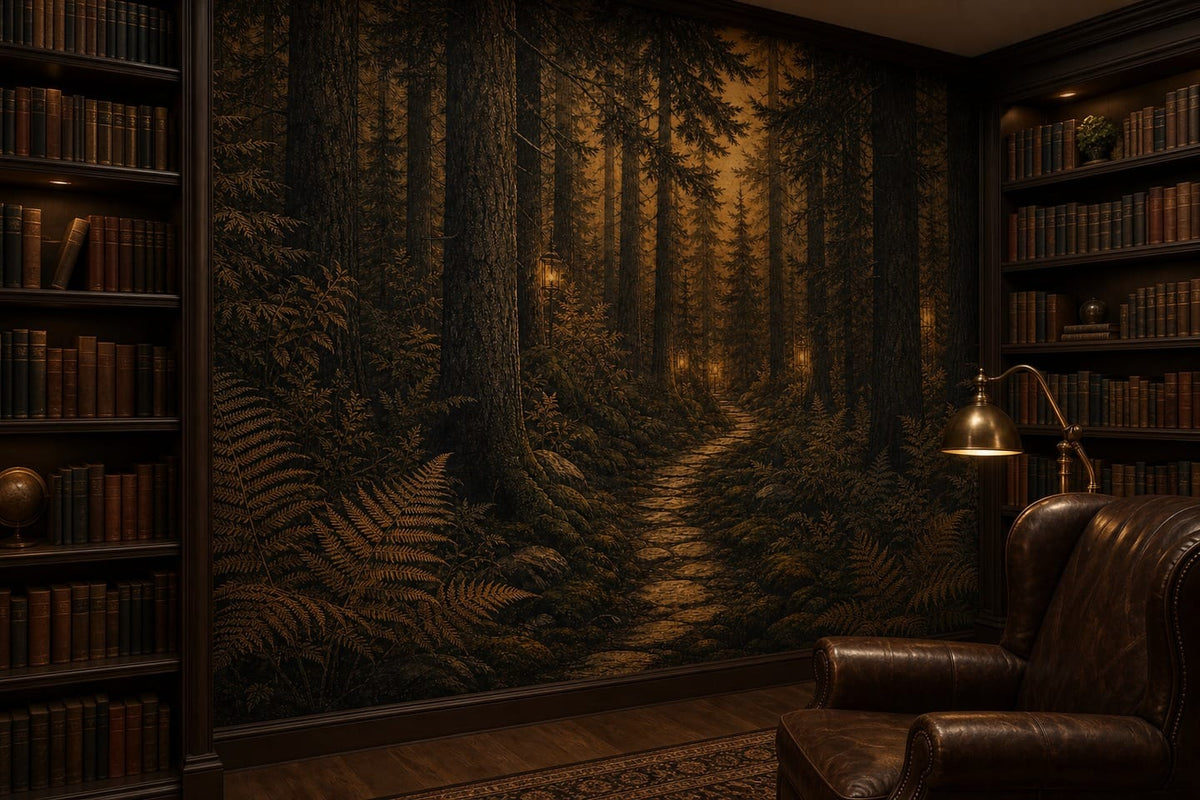 Amber Design Wallpaper Mural product view