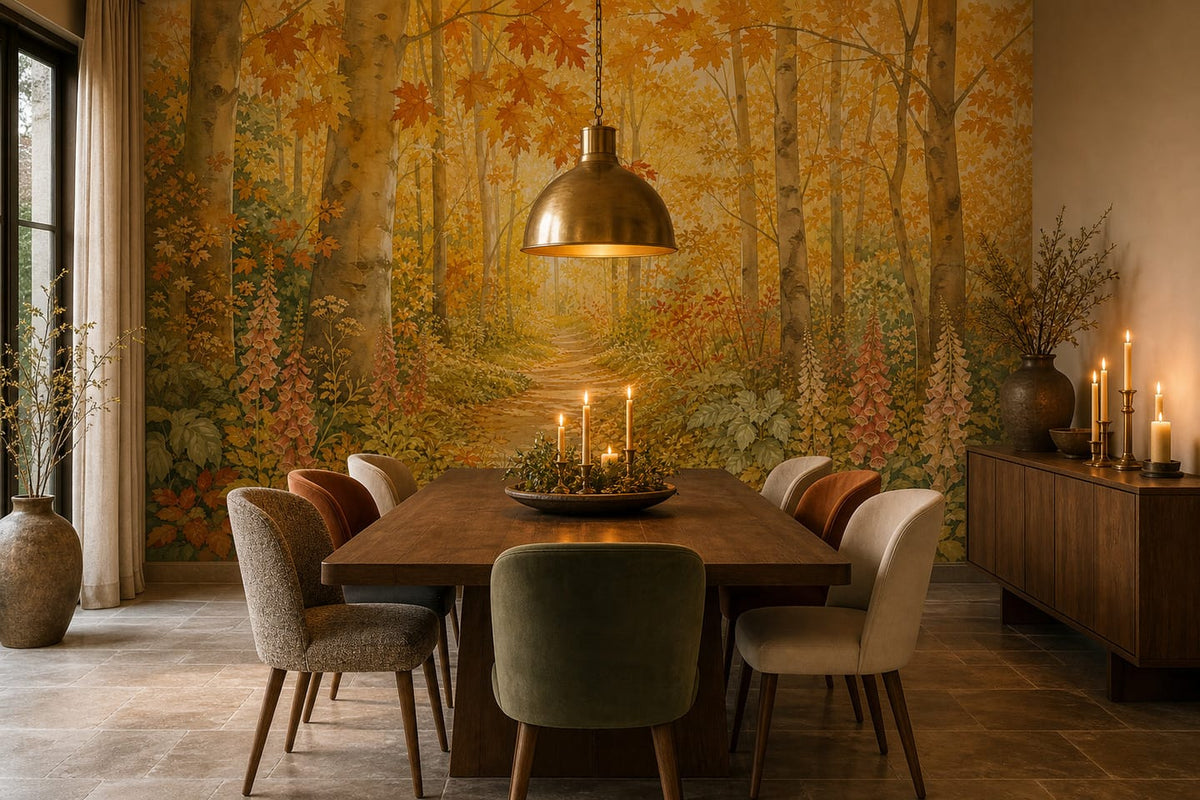 Amber Maple Wallpaper Mural product view