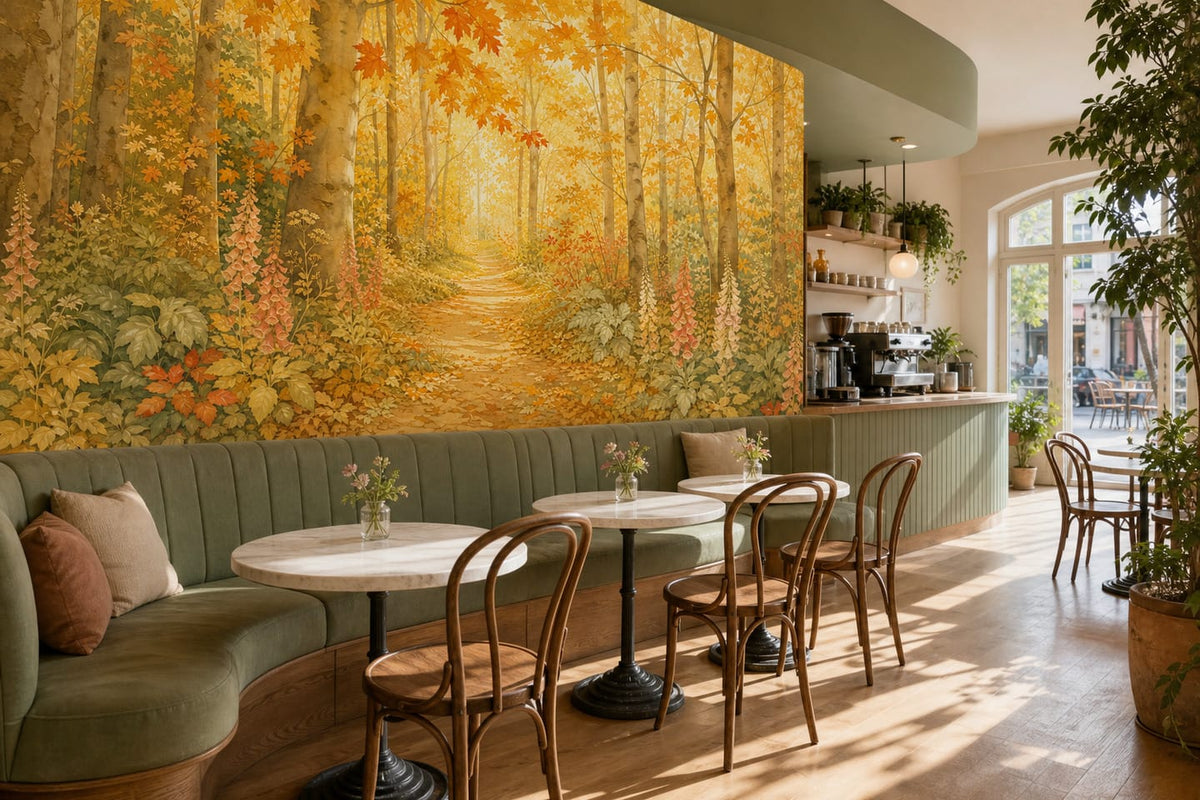 Amber Maple Wallpaper Mural product view
