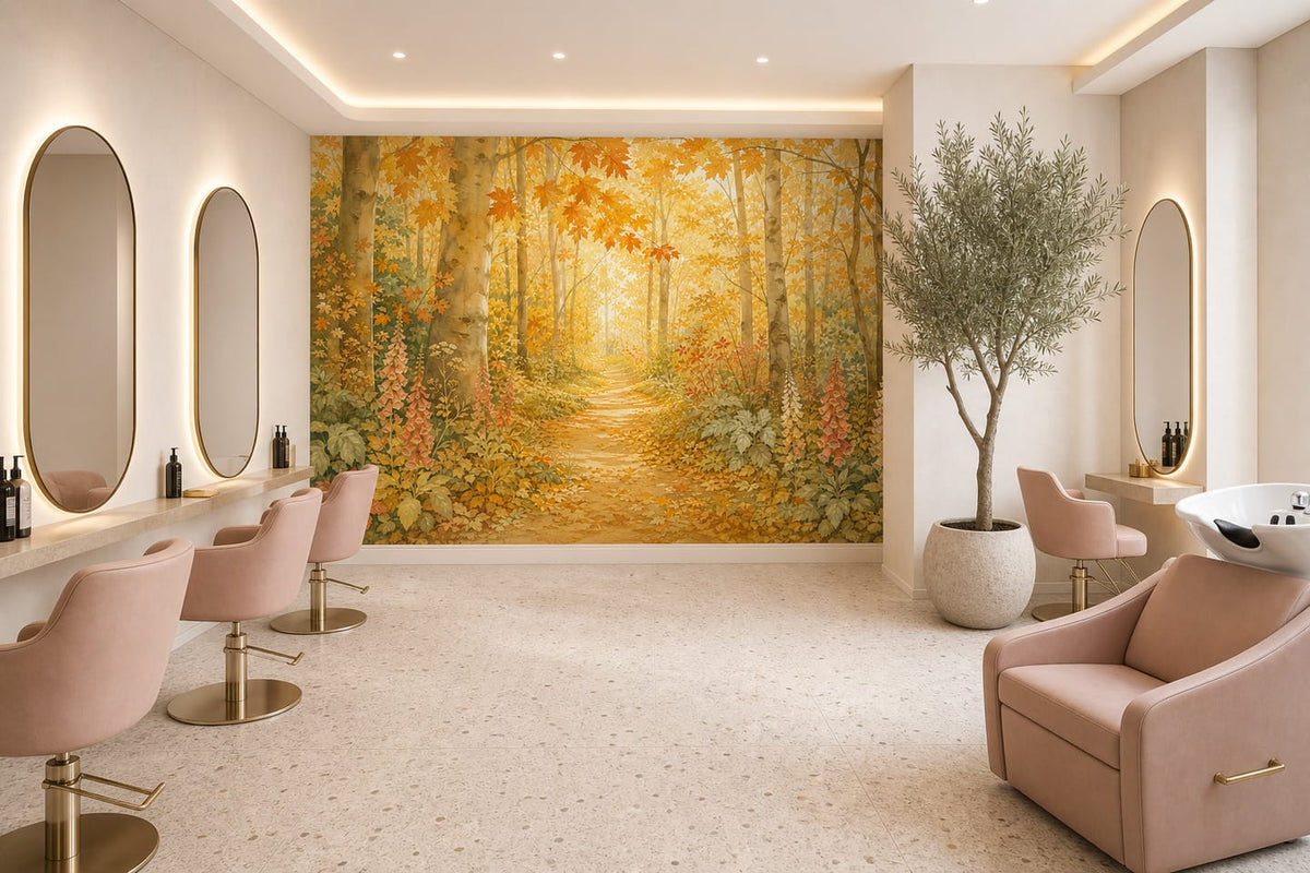 Amber Maple Wallpaper Mural product view