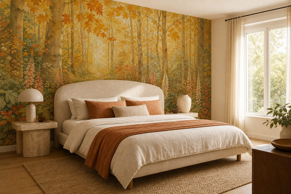 Amber Maple Wallpaper Mural product view