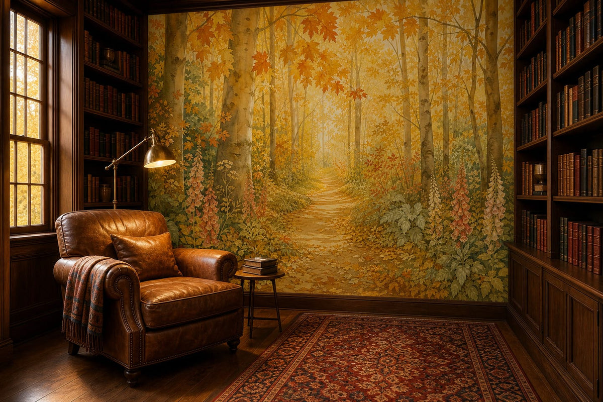 Amber Maple Wallpaper Mural product view