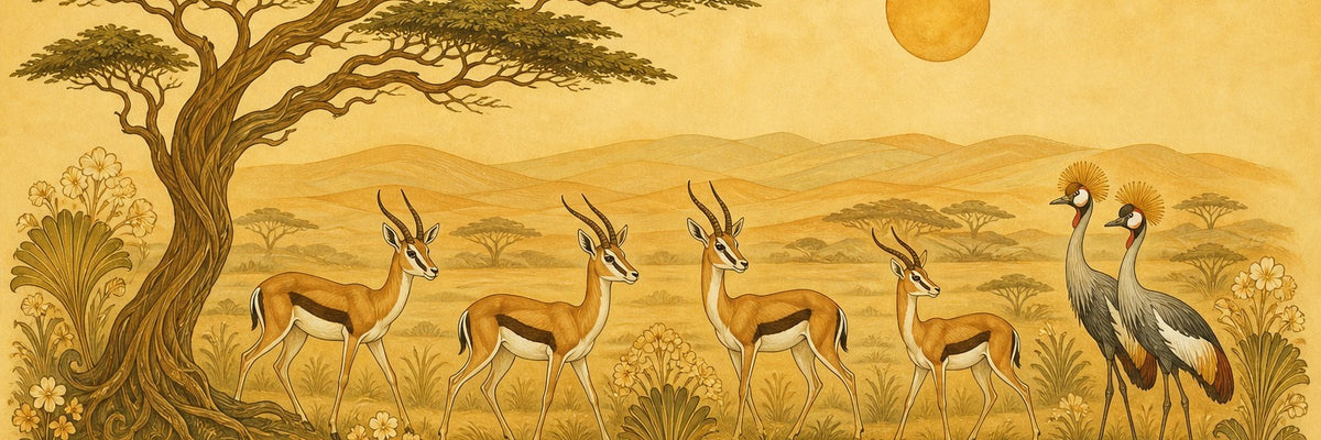 Animal Honey Wallpaper Mural product view