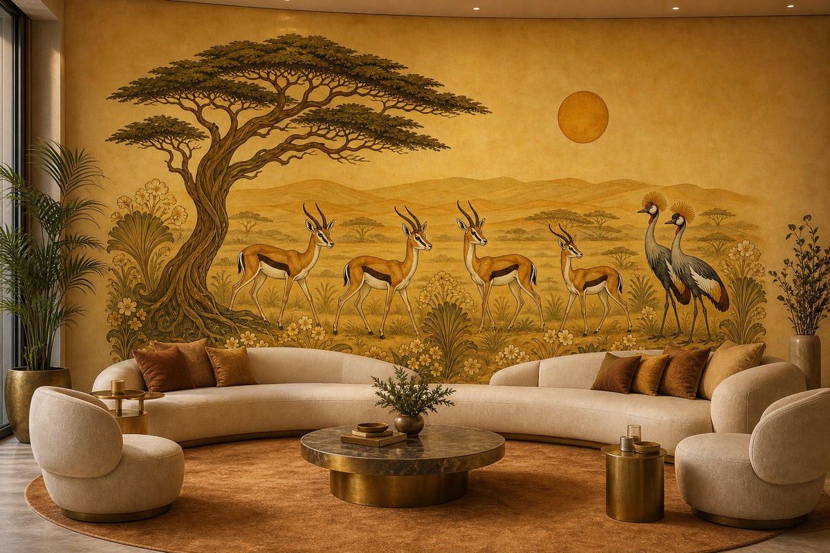 Animal Honey Wallpaper Mural product view