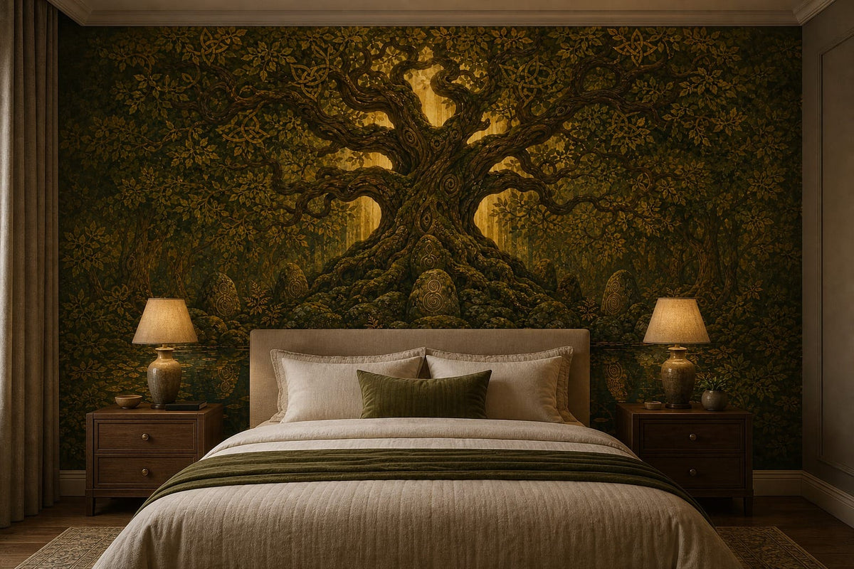 Gold Antique Wallpaper Mural product view