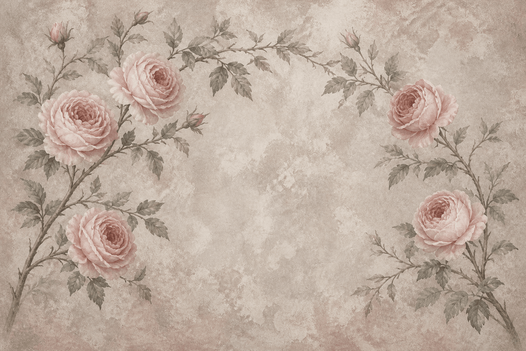 Rose Antique Wallpaper Mural product view