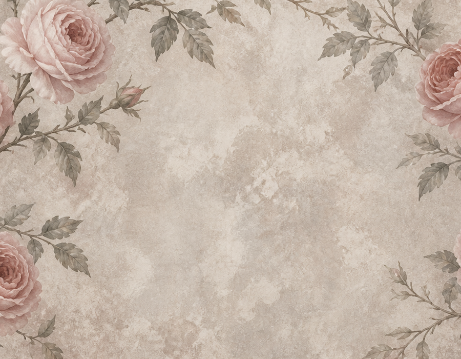 Rose Antique Wallpaper Mural product view