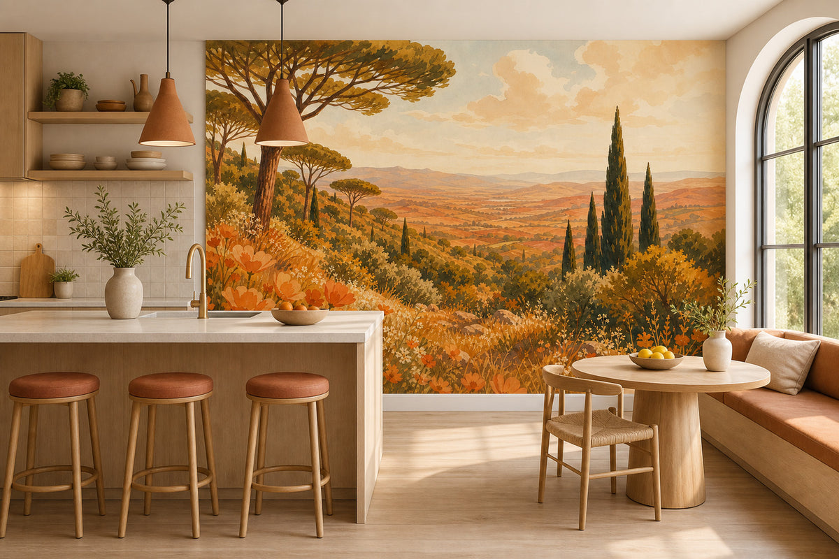 Apricot Apricot Wallpaper Mural product view