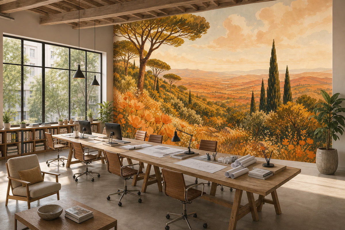 Apricot Apricot Wallpaper Mural product view