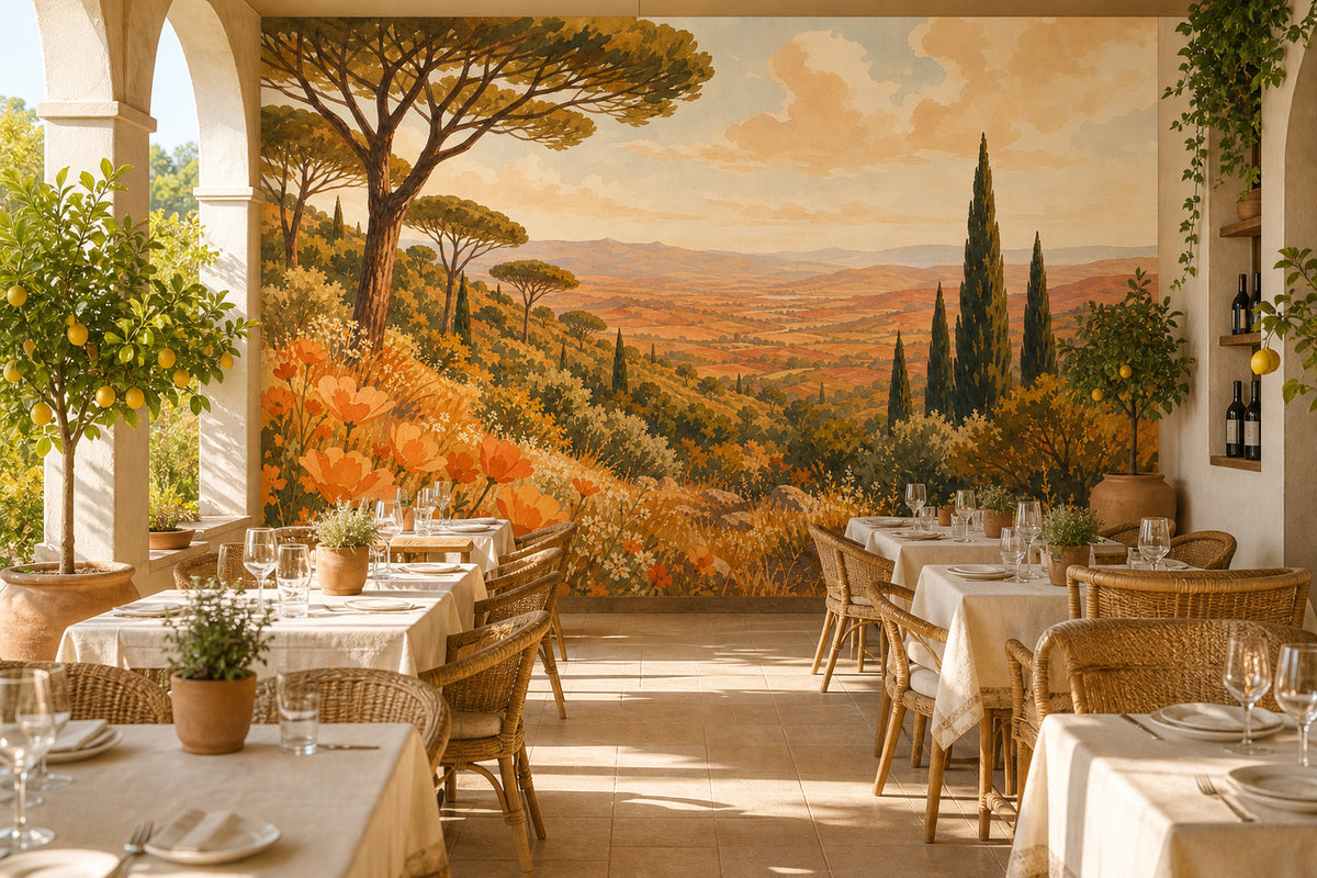 Apricot Apricot Wallpaper Mural product view