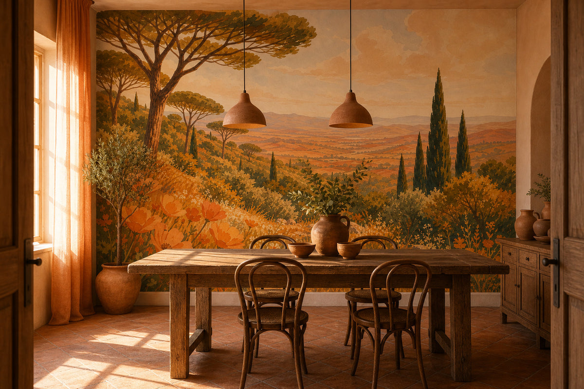 Apricot Apricot Wallpaper Mural product view